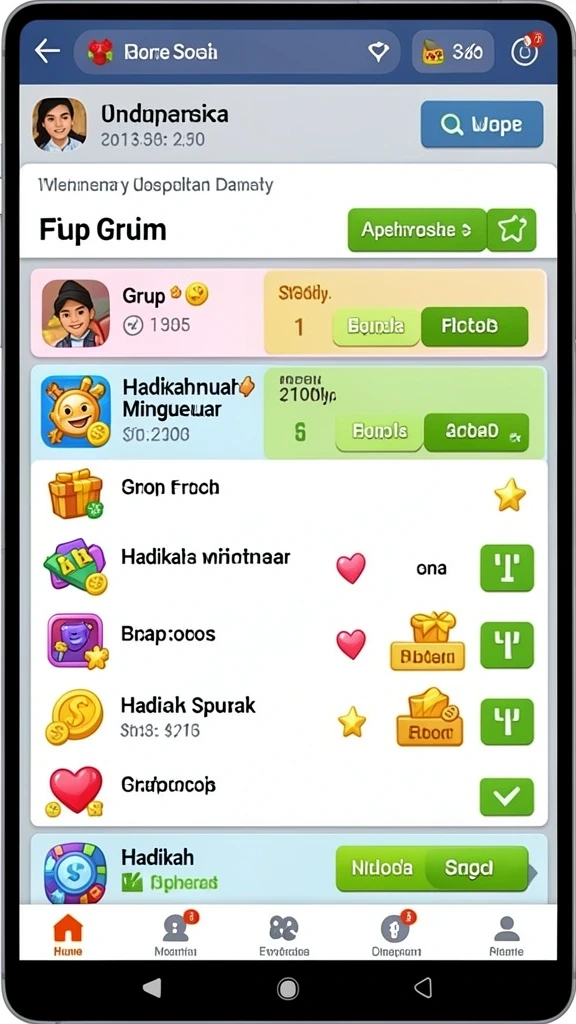 Beragam pilihan permainan slot yang seru.