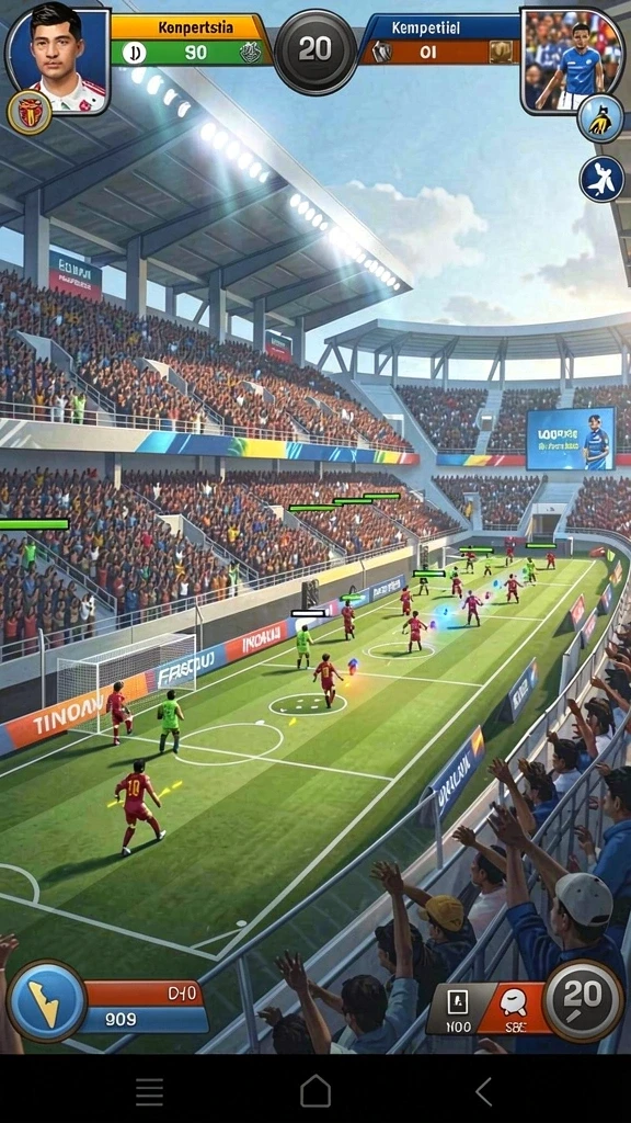 Menampilkan misi menarik yang sedang dihadapi pemain.
