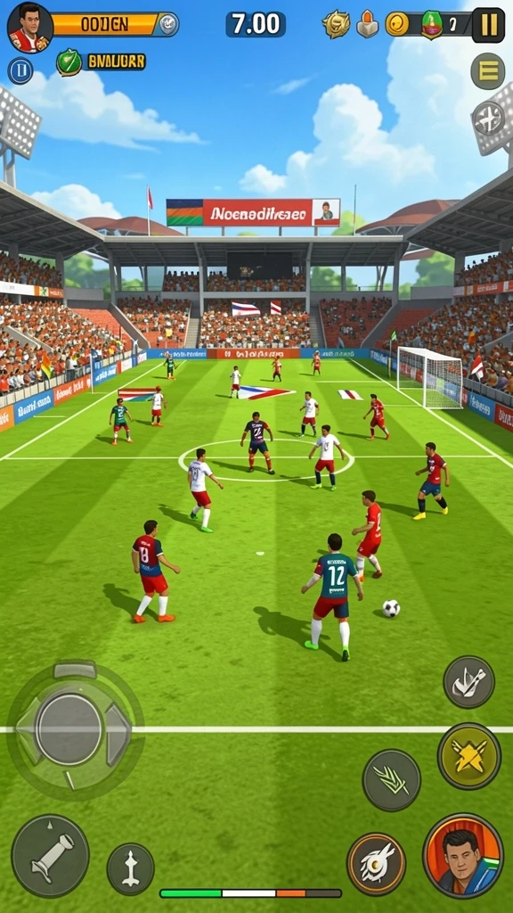 Tangkapan layar memperlihatkan mode multiplayer yang menyenangkan.