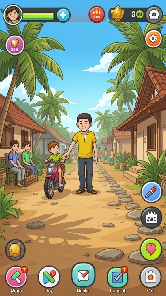 Tampilan antarmuka yang intuitif dan mudah dipahami.