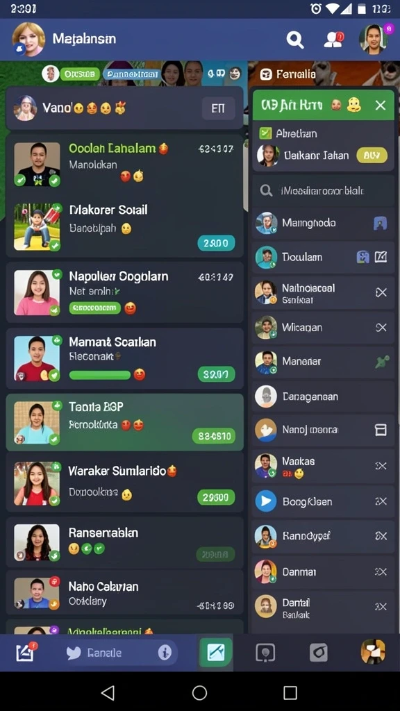 Tampilan antarmuka yang menarik dan mudah digunakan.