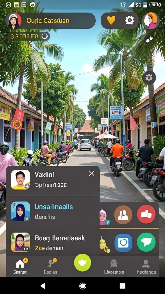 Level permainan yang menantang dan asyik.