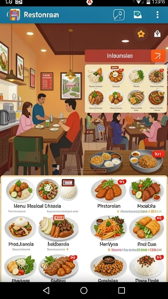 Tampilan utama game F32 yang menawan.