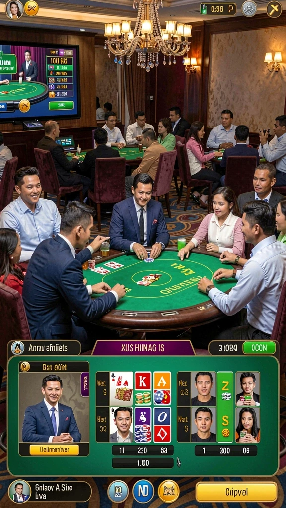 Tangent permainan yang mendebarkan dengan berbagai rintangan.