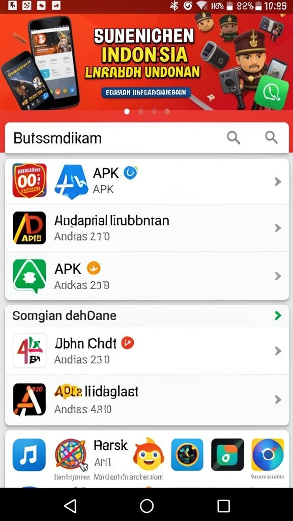 Tampilan antarmuka yang user-friendly.