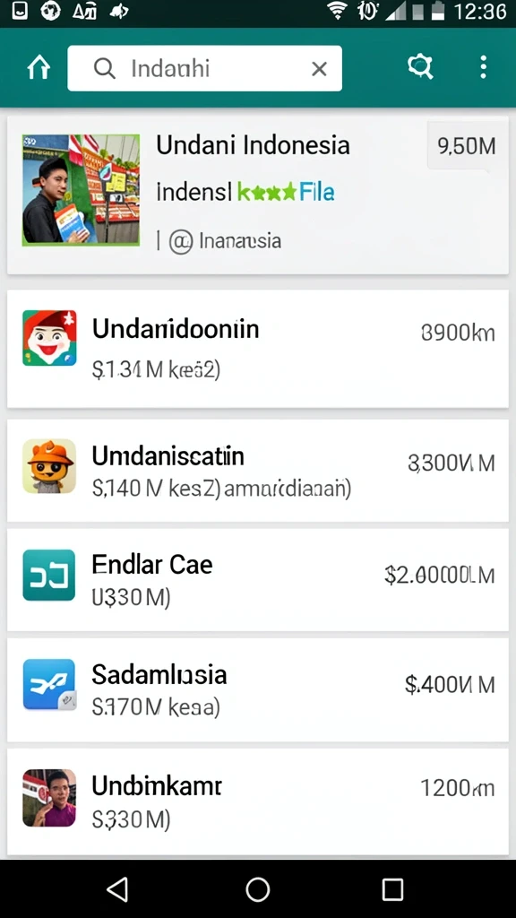 Tampilan antarmuka yang menarik dan intuitif.