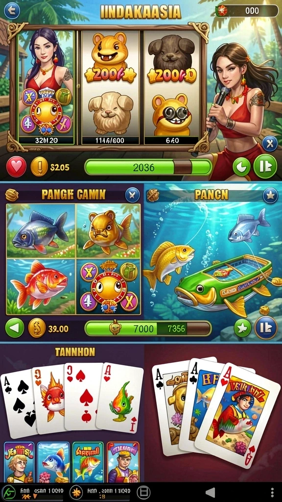 Screenshot menampilkan tampilan permainan slot yang menarik.