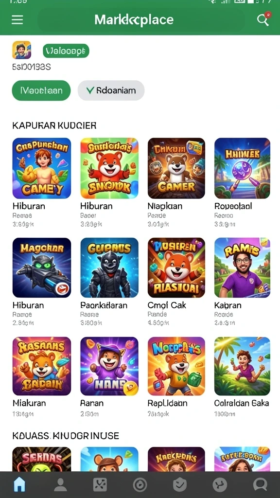 Tantangan seru yang membuat adrenalin meningkat.