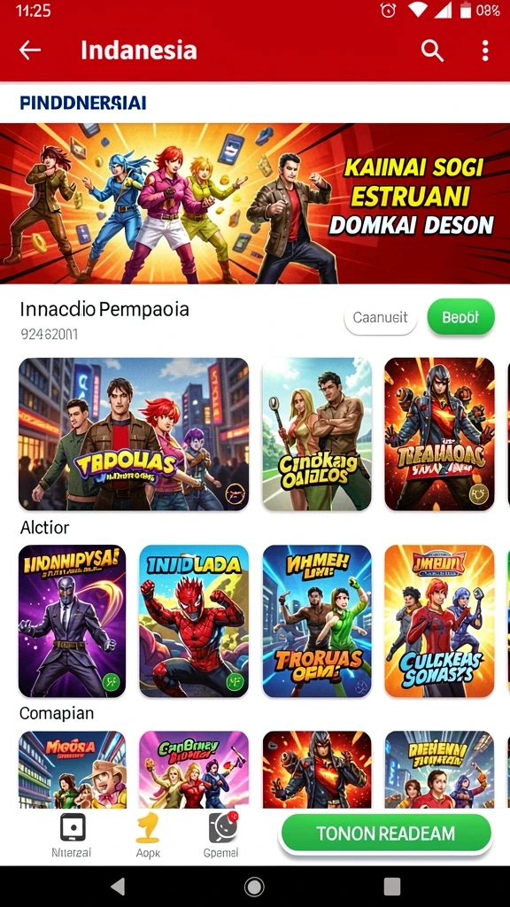 Tampilan antarmuka yang ramah pengguna dan menarik.