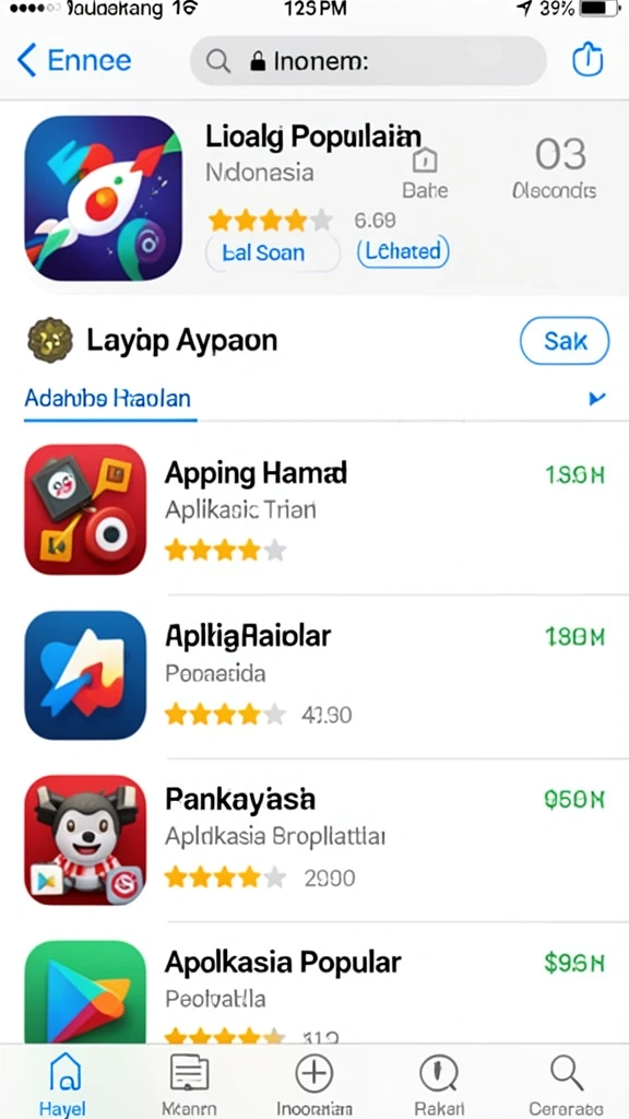 Halaman profil pengguna yang menampilkan prestasi dan poin.