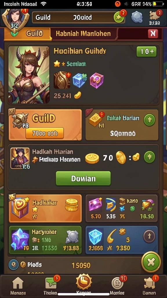 Tangkapan layar menunjukkan fitur multiplayer dengan teman-teman.