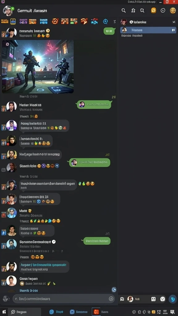 Tampilan awal permainan yang menarik dan user-friendly.