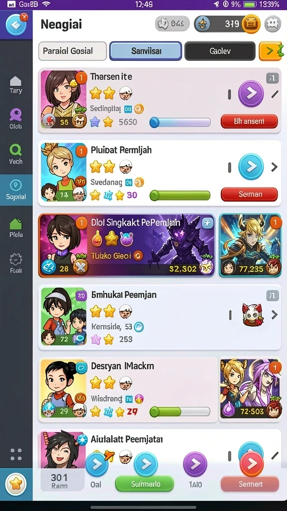 Screenshot menampilkan antarmuka pengguna yang intuitif dan menarik.
