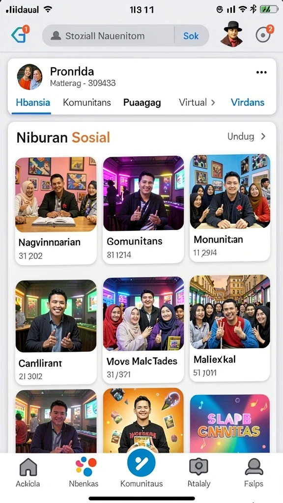 Tampilan antarmuka yang ramah pengguna.