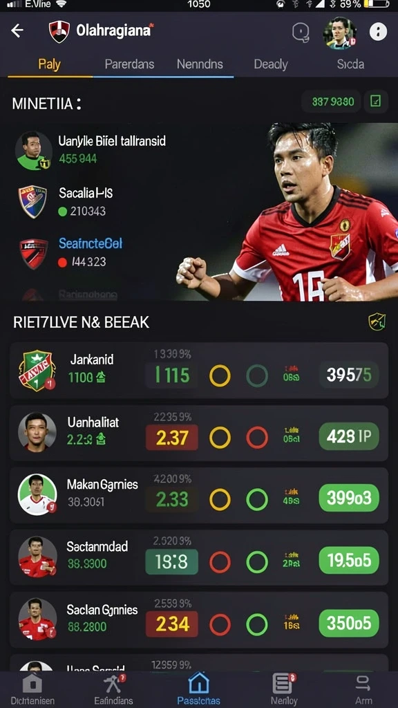 Pengalaman bermain yang seru dan kompetitif.