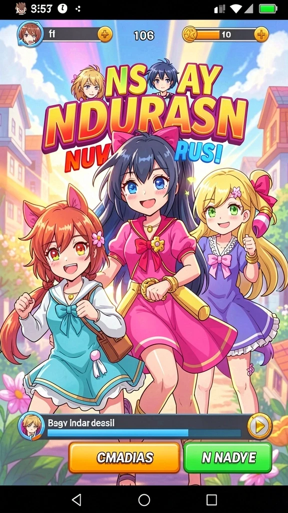 Berbagai pilihan karakter yang dapat dipilih pemain.