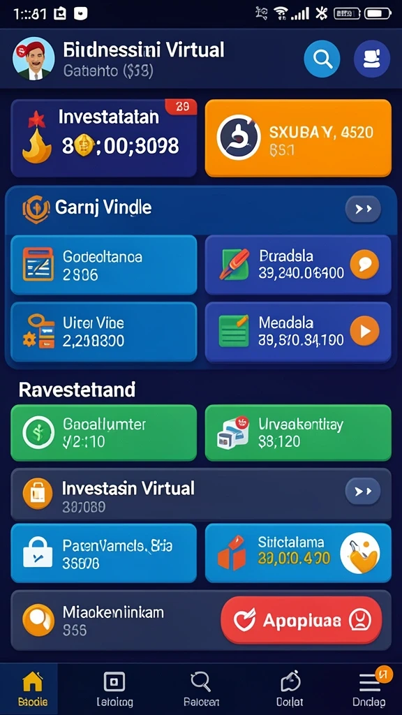 Karakter unik dengan desain menarik.