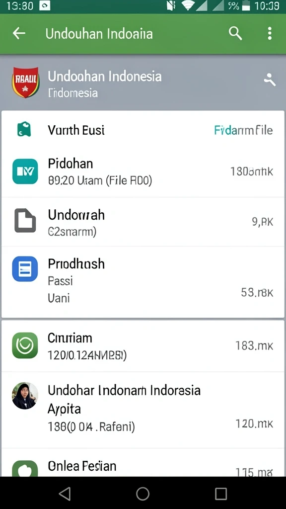 Tampilan antarmuka yang mudah digunakan.