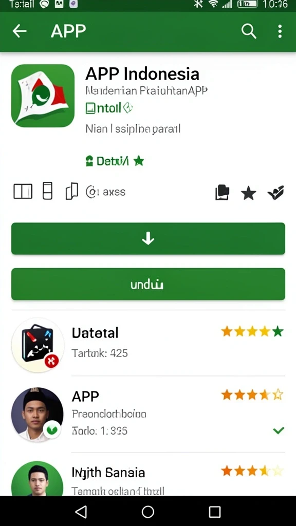 Tampilan antarmuka pengguna yang intuitif dan ramah.