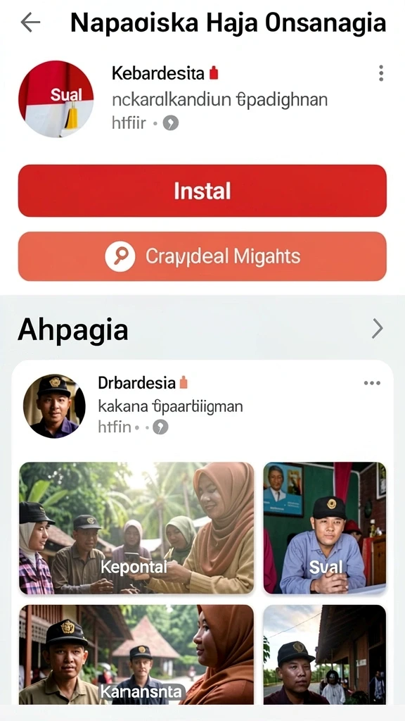 Antarmuka utama yang intuitif dan menarik.