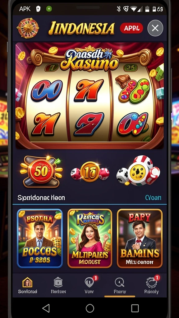 Screenshot menampilkan antarmuka permainan yang menarik.