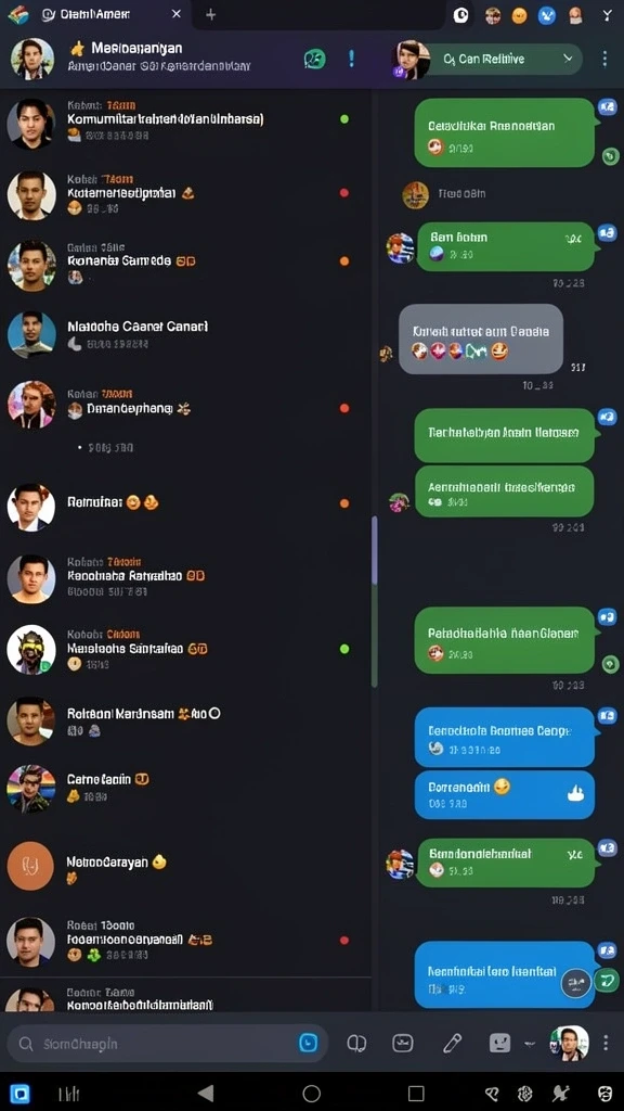 Tampilan antarmuka aplikasi yang menarik dan intuitif.