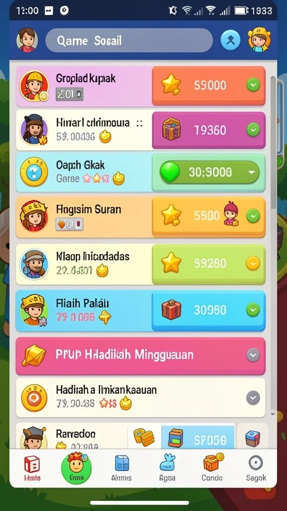 Tampilan antarmuka yang menarik dan mudah digunakan.