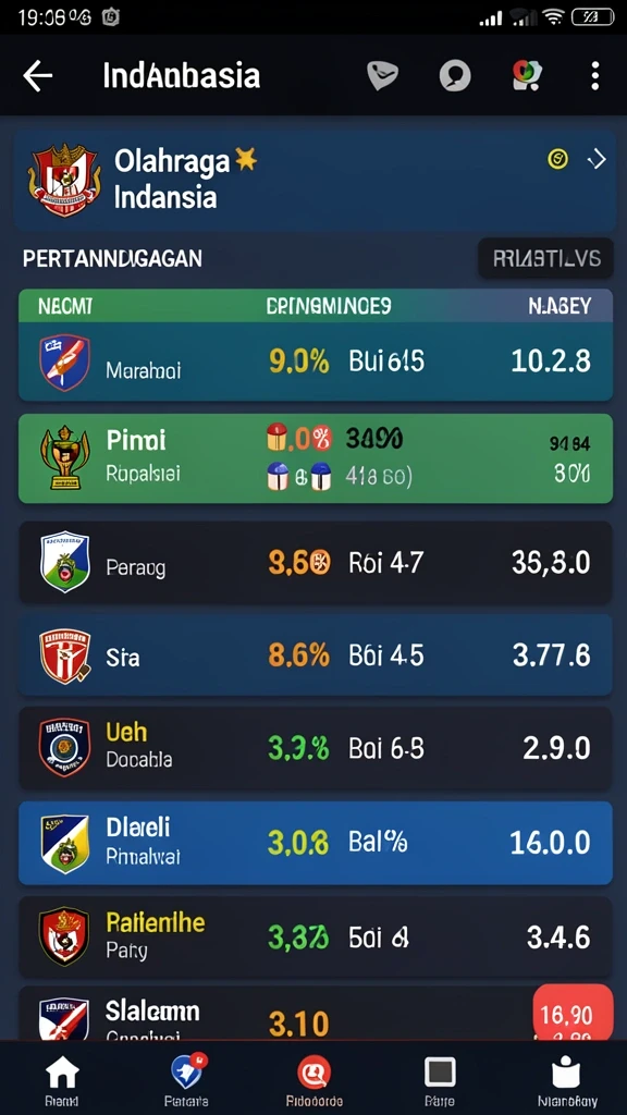 Tampilan menarik dari permainan slot RR777.