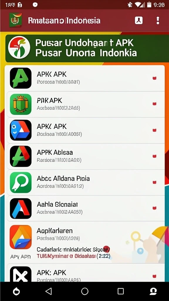 Tampilan antarmuka yang menarik dan modern.