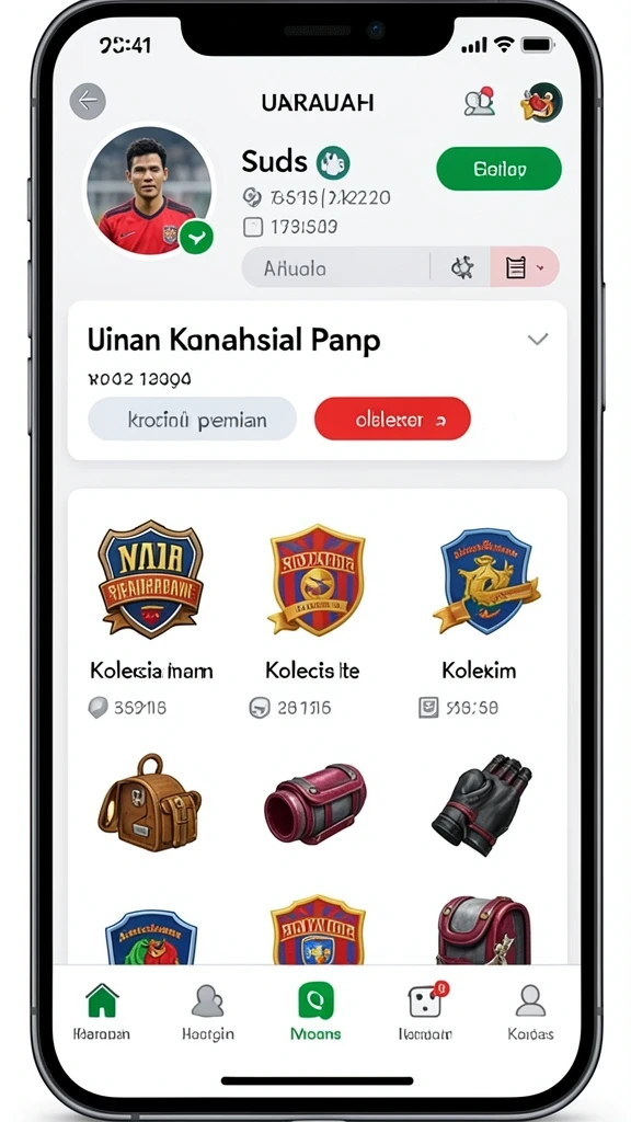Tangkapan layar menampilkan interaksi dengan pemain lain.
