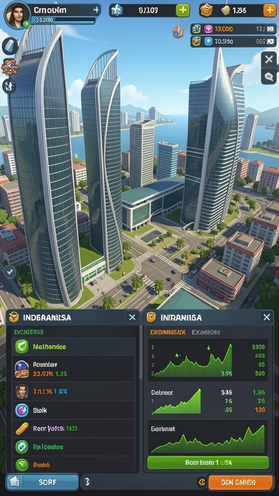 Grafik yang memukau dan fitur menarik di dalam game.