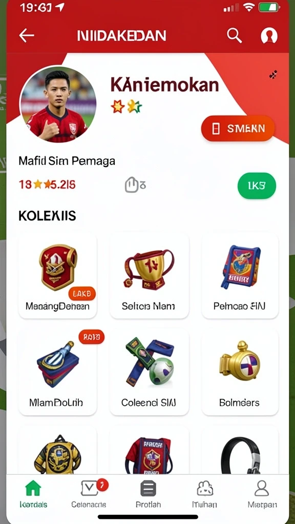 Grafis yang memukau dalam setiap permainan yang tersedia.