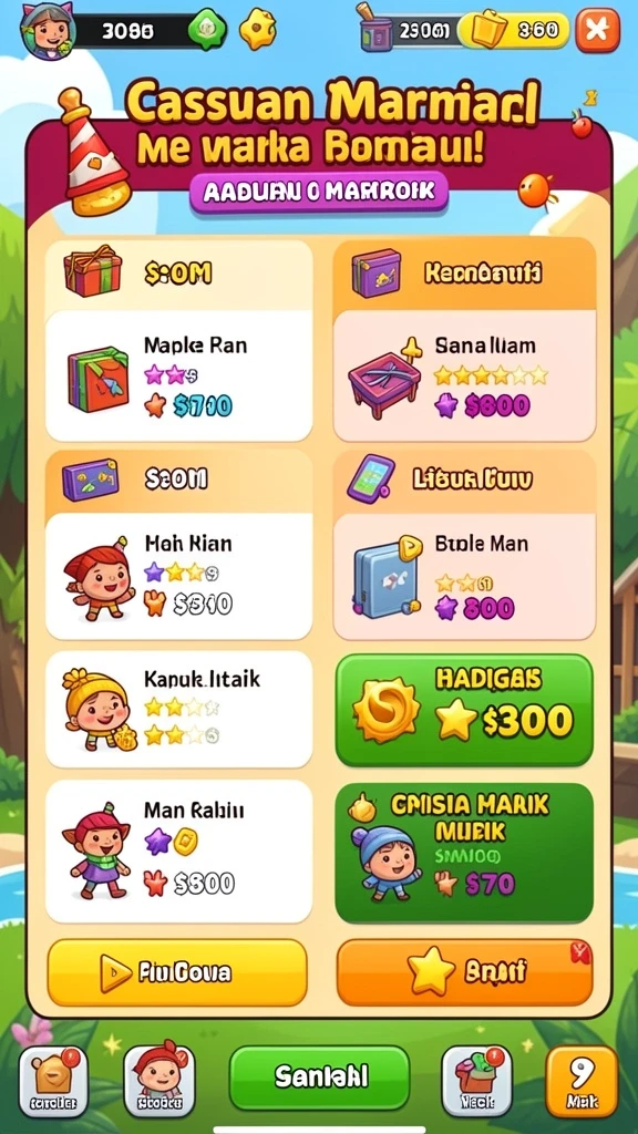 Screenshot di level penuh tantangan menjelaskan keseruan permainan.