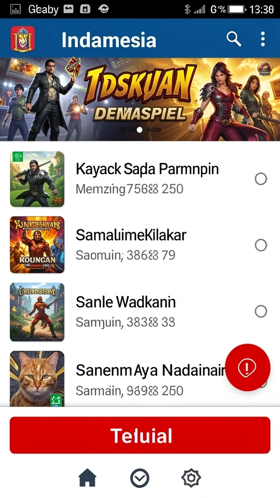 Fitur komunitas memungkinkan interaksi dengan pemain lain.