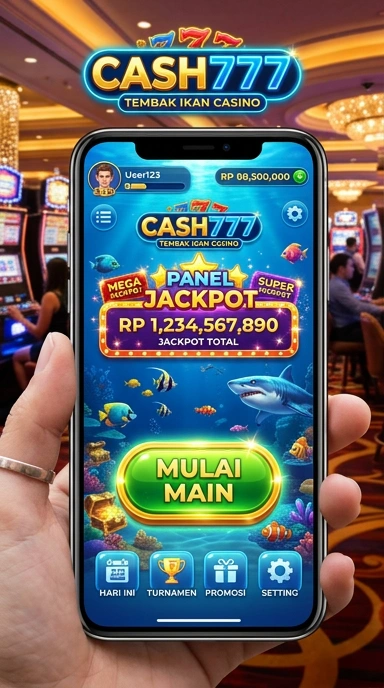 cash777 — layar beranda